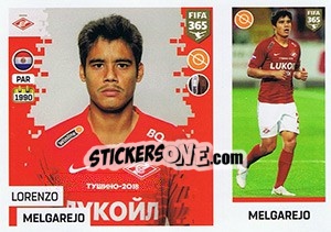 Sticker Lorenzo Melgarejo - FIFA 365: 2018-2019. Grey backs - Panini