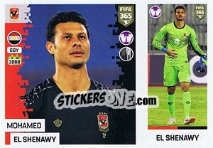 Figurina Mohamed El Shenawy - FIFA 365: 2018-2019. Grey backs - Panini