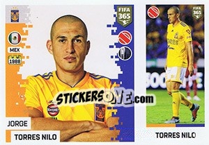 Sticker Jorge Torres Nilo - FIFA 365: 2018-2019. Grey backs - Panini