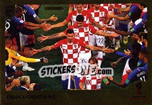 Cromo Rewarding Croatia - FIFA 365: 2018-2019. Grey backs - Panini