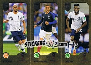 Sticker Nzonzi / Griezmann / Lemar