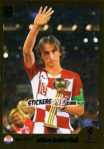 Sticker Luka Modric - FIFA 365: 2018-2019. Grey backs n. 439 - Panini