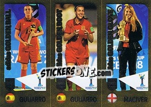 Sticker Guijarro / Guijarro / Maciver - FIFA 365: 2018-2019. Grey backs - Panini