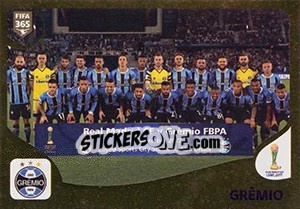 Sticker Grêmio - FIFA 365: 2018-2019. Grey backs n. 451 - Panini