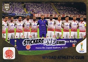 Sticker Wydad Athletic Club - FIFA 365: 2018-2019. Grey backs - Panini