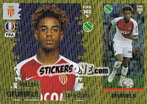 Cromo Willem Geubbels - FIFA 365: 2018-2019. Grey backs - Panini