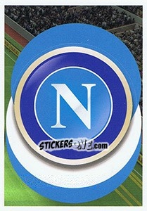 Cromo Ssc Napoli - Logo - FIFA 365: 2018-2019. Blue backs n. 16 - Panini