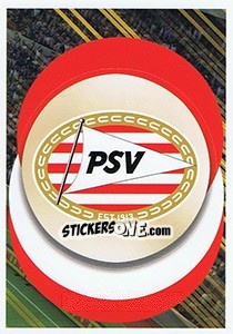 Sticker PSV Eindhoven - Logo - FIFA 365: 2018-2019. Blue backs - Panini