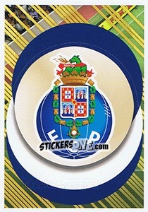 Sticker FC Porto - Logo - FIFA 365: 2018-2019. Blue backs n. 18 - Panini