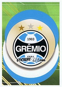 Cromo Gremio - Logo - FIFA 365: 2018-2019. Blue backs - Panini