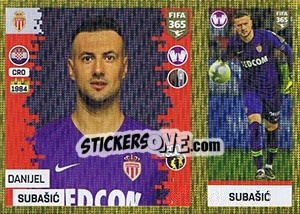 Sticker Danijel Subašic - FIFA 365: 2018-2019. Blue backs n. 106 - Panini