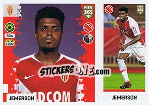 Cromo Jemerson - FIFA 365: 2018-2019. Blue backs - Panini