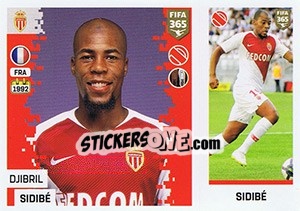 Sticker Djibril Sidibé - FIFA 365: 2018-2019. Blue backs n. 109 - Panini