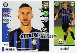 Sticker Ivan Perišic - FIFA 365: 2018-2019. Blue backs - Panini