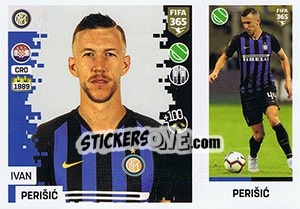Sticker Ivan Perišic - FIFA 365: 2018-2019. Blue backs n. 200 - Panini