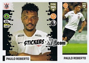 Sticker Paulo Roberto - FIFA 365: 2018-2019. Blue backs - Panini