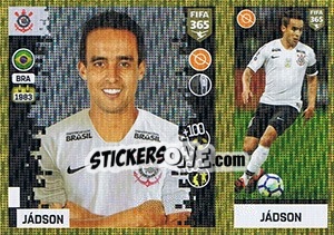 Cromo Jádson - FIFA 365: 2018-2019. Blue backs - Panini