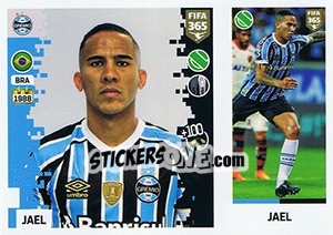 Sticker Jael - FIFA 365: 2018-2019. Blue backs - Panini