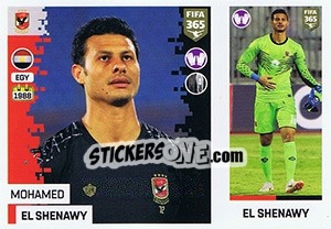 Figurina Mohamed El Shenawy - FIFA 365: 2018-2019. Blue backs - Panini