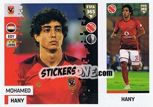 Sticker Mohamed Hany - FIFA 365: 2018-2019. Blue backs - Panini