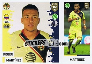 Sticker Roger Martínez - FIFA 365: 2018-2019. Blue backs - Panini
