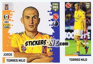 Sticker Jorge Torres Nilo - FIFA 365: 2018-2019. Blue backs - Panini
