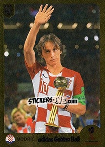 Sticker Luka Modric - FIFA 365: 2018-2019. Blue backs n. 417 - Panini