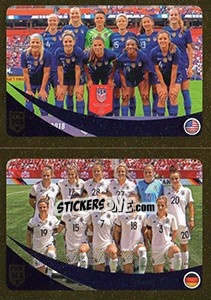 Sticker Usa / Germany