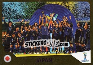 Figurina Winner Japan - FIFA 365: 2018-2019. Blue backs - Panini