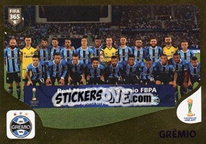 Sticker Grêmio - FIFA 365: 2018-2019. Blue backs - Panini