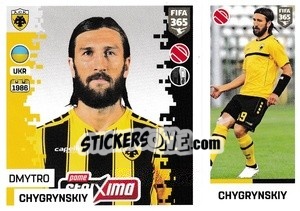 Cromo Dmytro Chygrynskiy - FIFA 365: 2018-2019. Blue backs - Panini