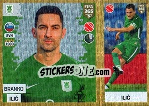 Sticker Branko Ilic - FIFA 365: 2018-2019. Blue backs - Panini