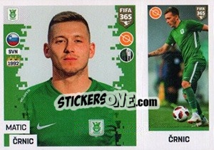 Sticker Matic C;rnic - FIFA 365: 2018-2019. Blue backs - Panini