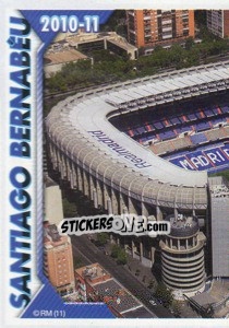Sticker Santiago Bernabéu (Mosaico) - Real Madrid 2010-2011 n. 2 - Panini