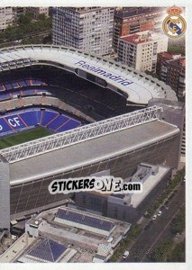 Sticker Santiego Bernabéu (Mosaico) - Real Madrid 2010-2011 - Panini