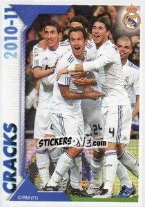 Sticker Cracks - Real Madrid 2010-2011 n. 4 - Panini