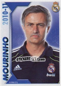 Sticker Mourinho - Real Madrid 2010-2011 n. 19 - Panini