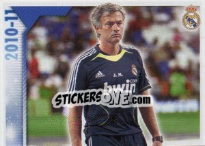 Sticker Mourinho (Mosaico) - Real Madrid 2010-2011 n. 20 - Panini