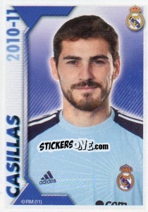 Sticker Casillas - Real Madrid 2010-2011 n. 25 - Panini