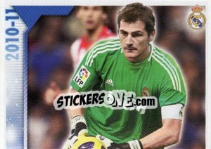 Sticker Casillas (Mosaico) - Real Madrid 2010-2011 - Panini