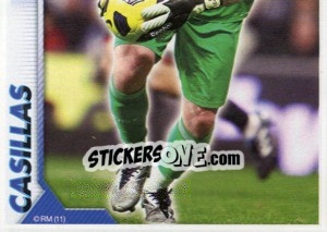 Sticker Casillas (Mosaico) - Real Madrid 2010-2011 - Panini