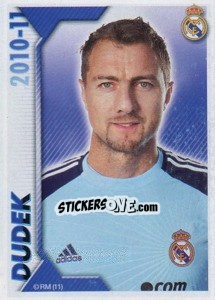 Sticker Dudek - Real Madrid 2010-2011 n. 31 - Panini