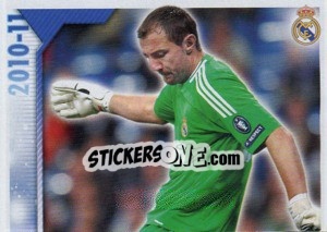 Sticker Dudek (Mosaico) - Real Madrid 2010-2011 - Panini