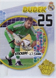 Figurina Dudek (Mosaico) - Real Madrid 2010-2011 - Panini