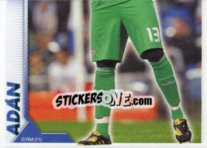 Sticker Adán (Mosaico) - Real Madrid 2010-2011 - Panini