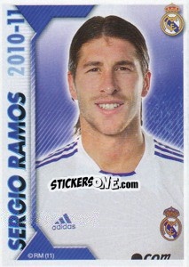 Sticker Sergio Ramos - Real Madrid 2010-2011 - Panini