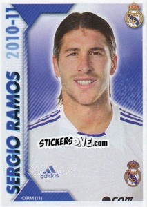 Sticker Sergio Ramos - Real Madrid 2010-2011 n. 43 - Panini