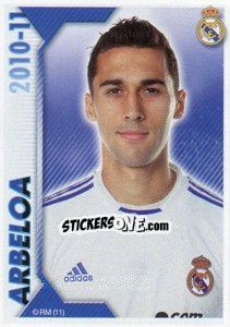 Cromo Arbeloa - Real Madrid 2010-2011 - Panini