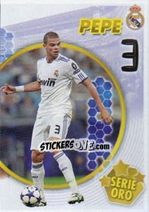 Sticker Pepe (Mosaico) - Real Madrid 2010-2011 n. 60 - Panini
