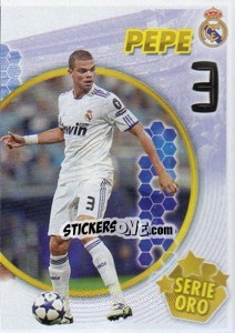 Cromo Pepe (Mosaico) - Real Madrid 2010-2011 - Panini